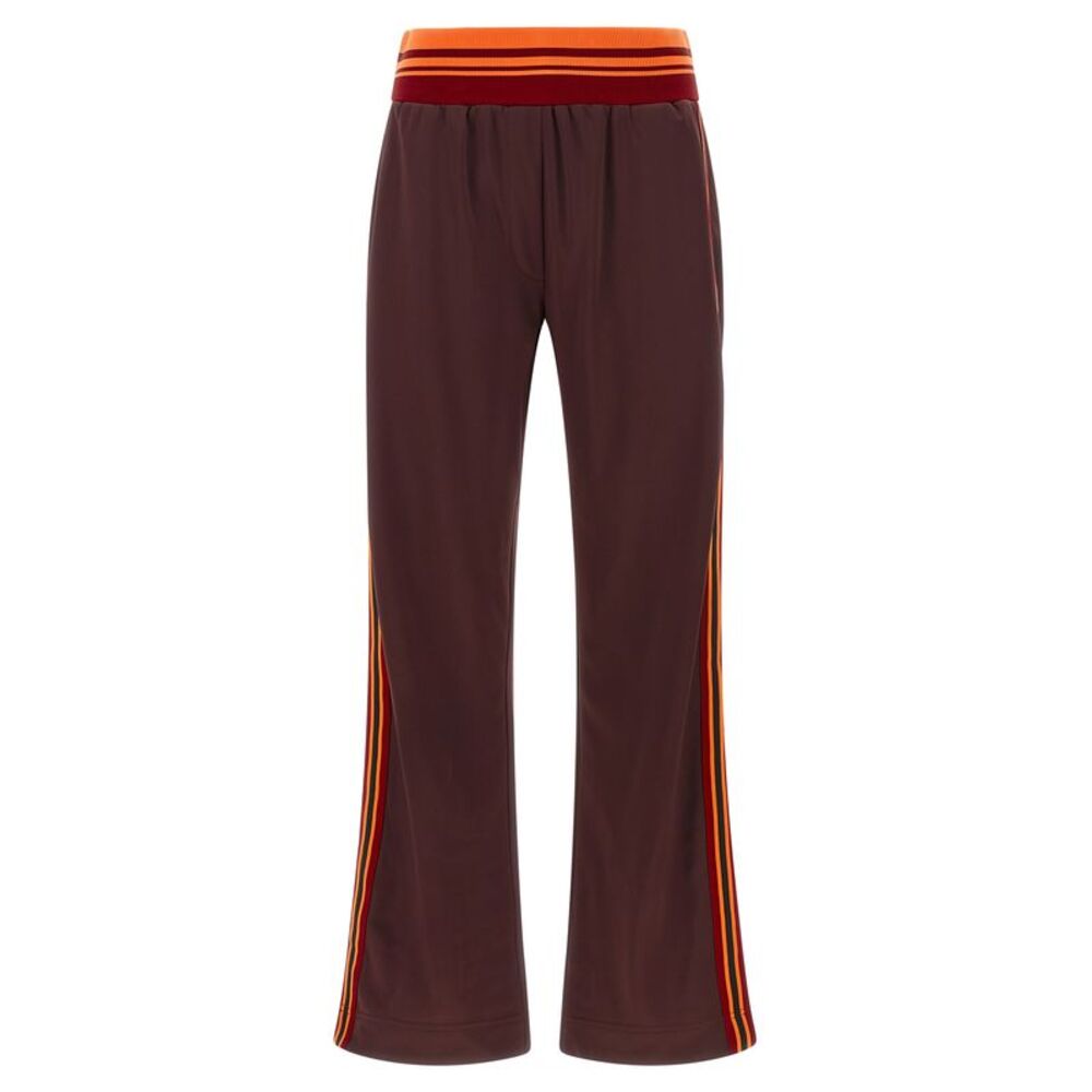 Dries Van Noten Brown Polyester Athletic Women's Pants